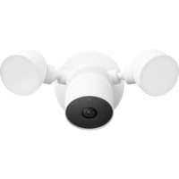 Google Nest Cam avec Floodlight, Caméra de surveillance Blanc