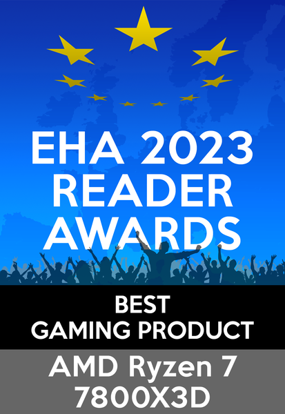 EHA 2023 Meilleur produit gaming - Ryzen 7 7800X3D