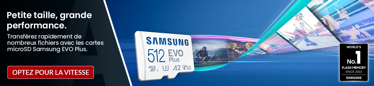 Samsung EVO Plus microSD FR