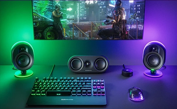 Enceintes Steelseries