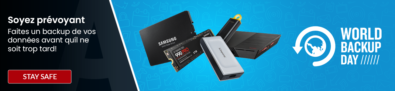 World Backup Day | 31 Mars