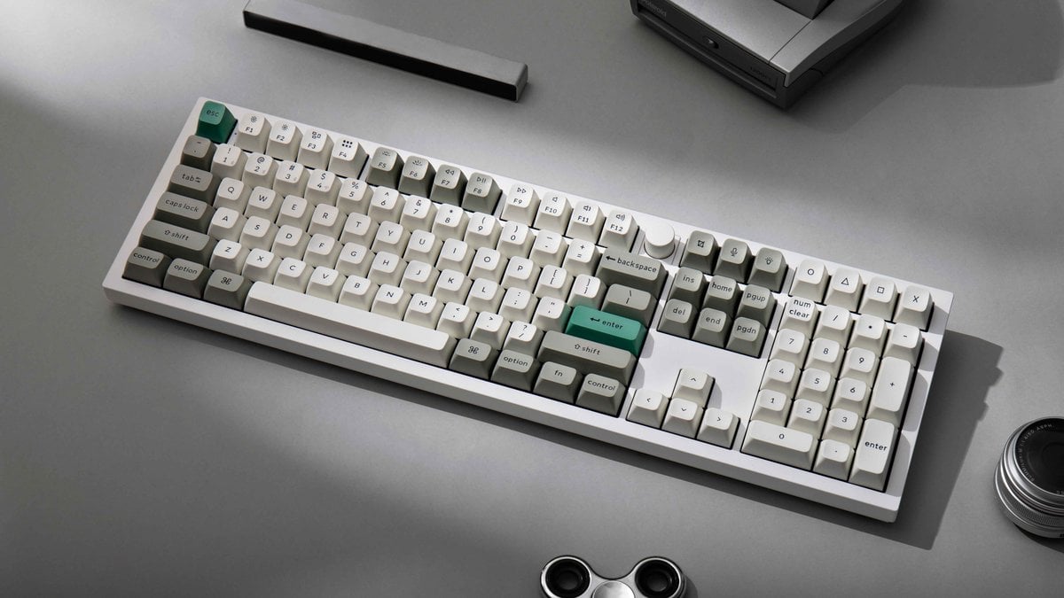 Keychron Q6 Max - aluminium CNC Banana AZERTY belge