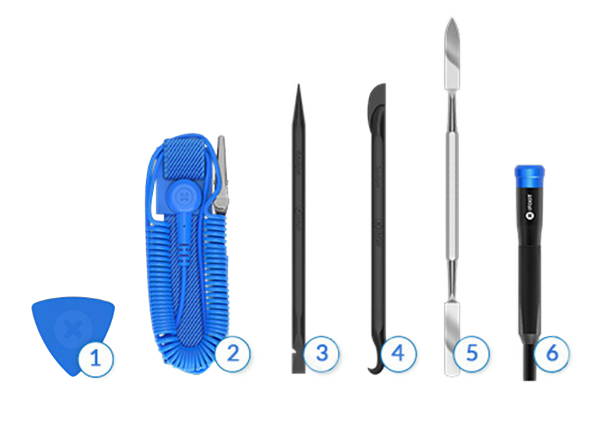 Verschillende iFixit hulptools 1