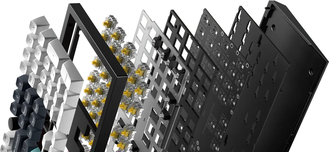 Image avant montrant la configuration de base du commutateur