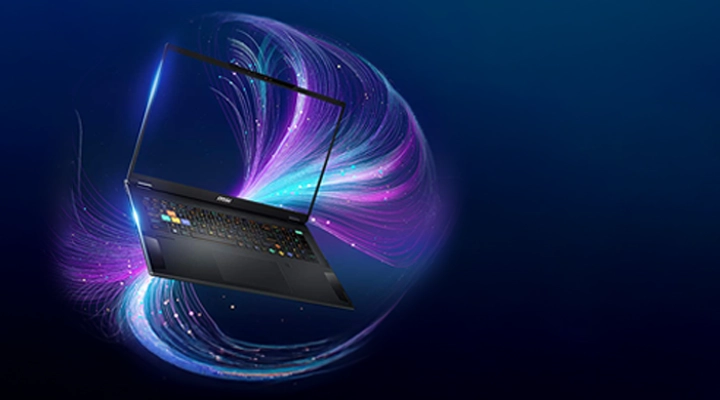 MSI content creation laptop
