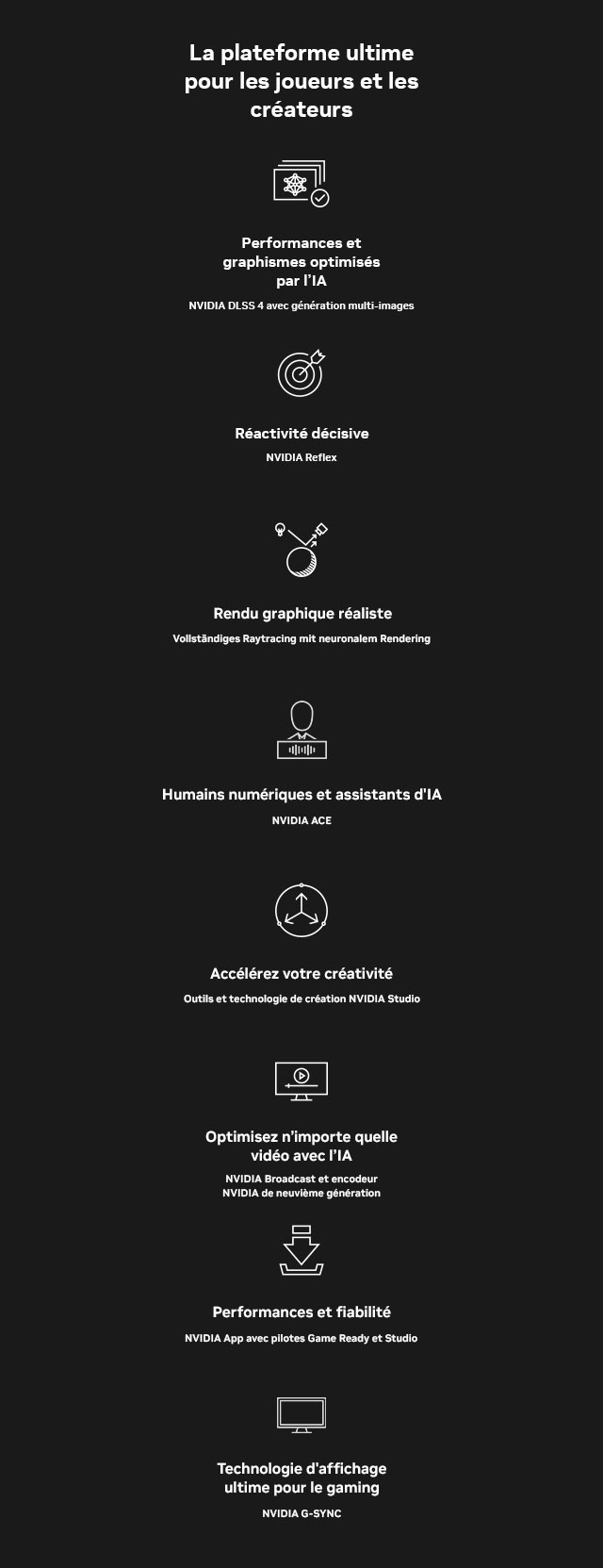 La plateforme ultime pour les joueurs et les créateurs avec NVIDIA GeForce RTX