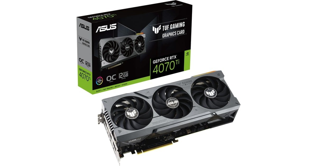 ASUS DUAL GeForce RTX 4070 OC Edition – Carte graphique gaming