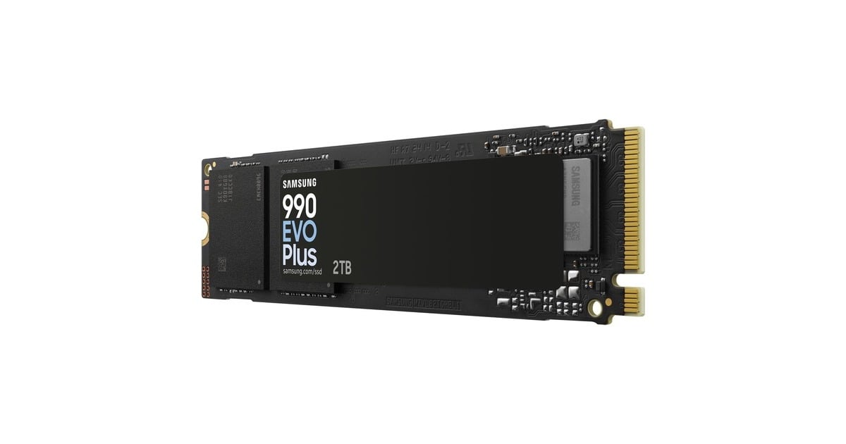 Samsung 990 EVO PLUS 2 To SSD MZ-V9S2T0BW, PCIe 4.0 x4 / 5.0 x2
