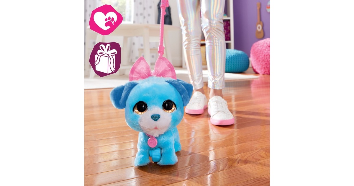 Peluche Hemka Bleu Hanazuki - Avec Poche De Rangement - Interactive Avec L'application