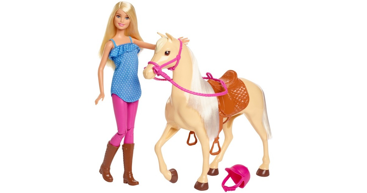 Barbie Barbie Cheval et poupee