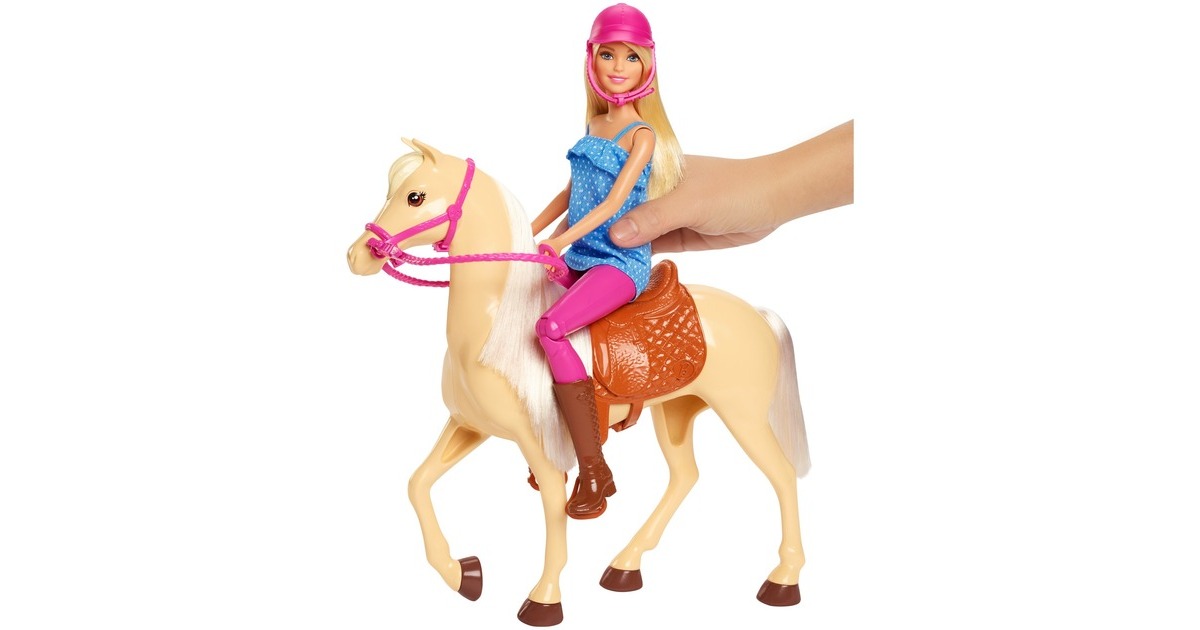 Barbie Barbie Cheval et poupee