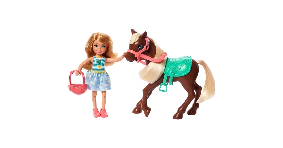 Barbie Club Chelsea poupee avec cheval