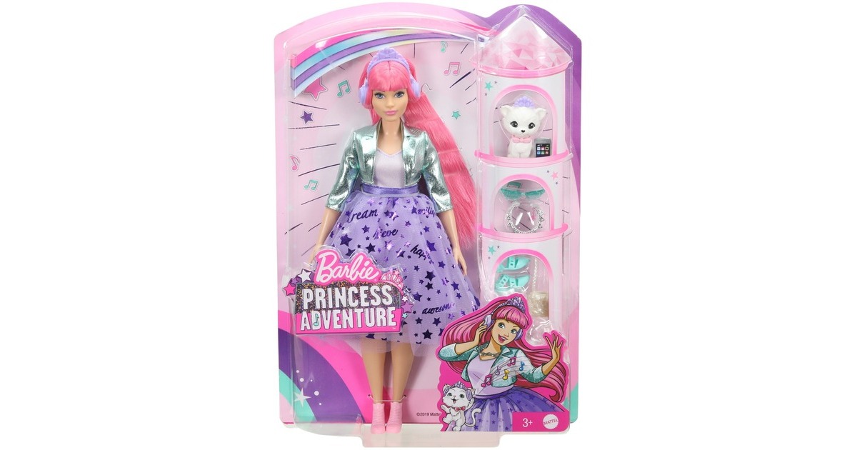 Poupee barbie amies princesses aventure, poupees