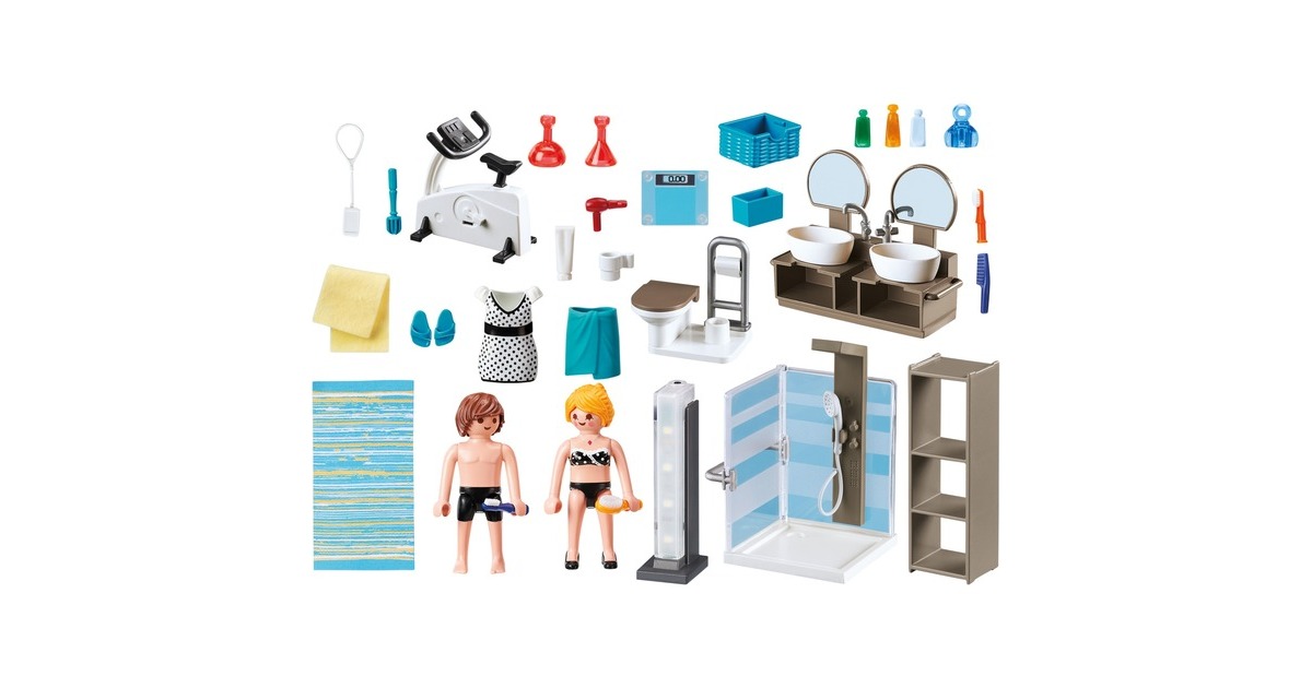 playmobil salle de bain