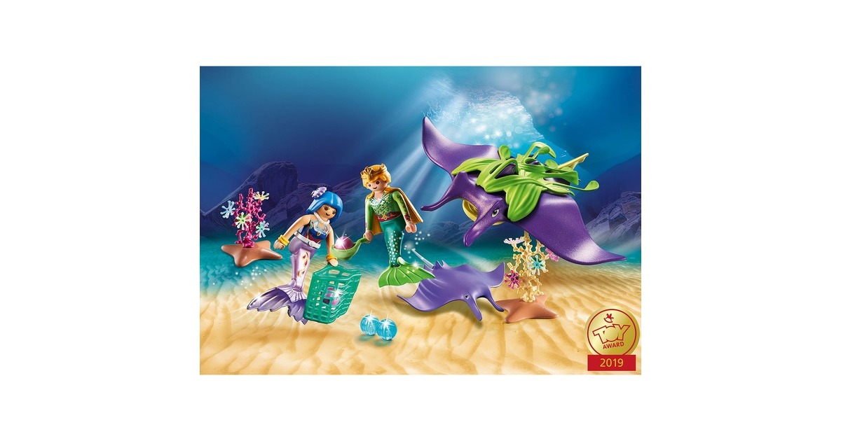 Playmobil Magic - Collectionneurs de Perles avec Raie Manta — Juguetesland