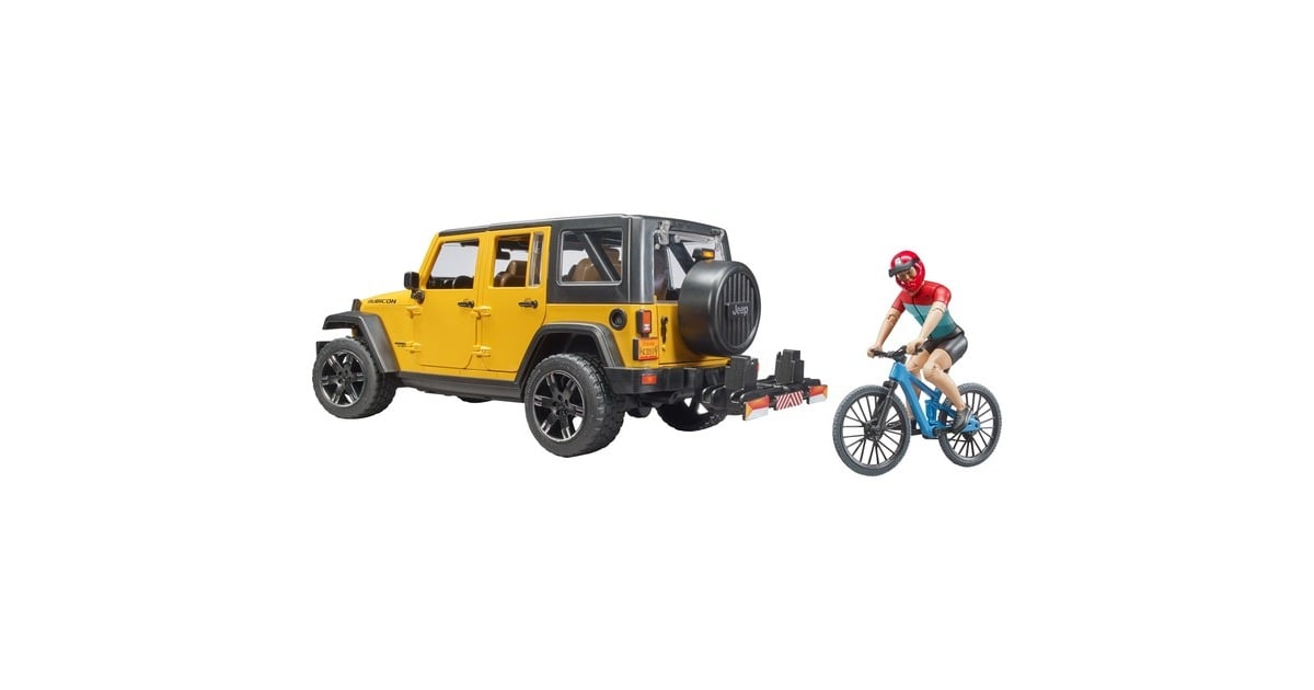 Vtt Miniature Jouet Velo Miniature Jeep Wrangler Rubicon Avec VTT
