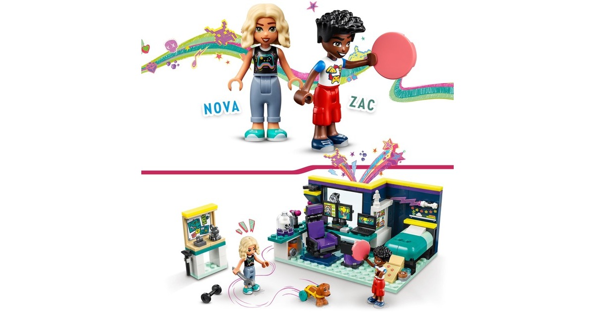 Lego Friends - La chambre de Nova, Jouets de construction
