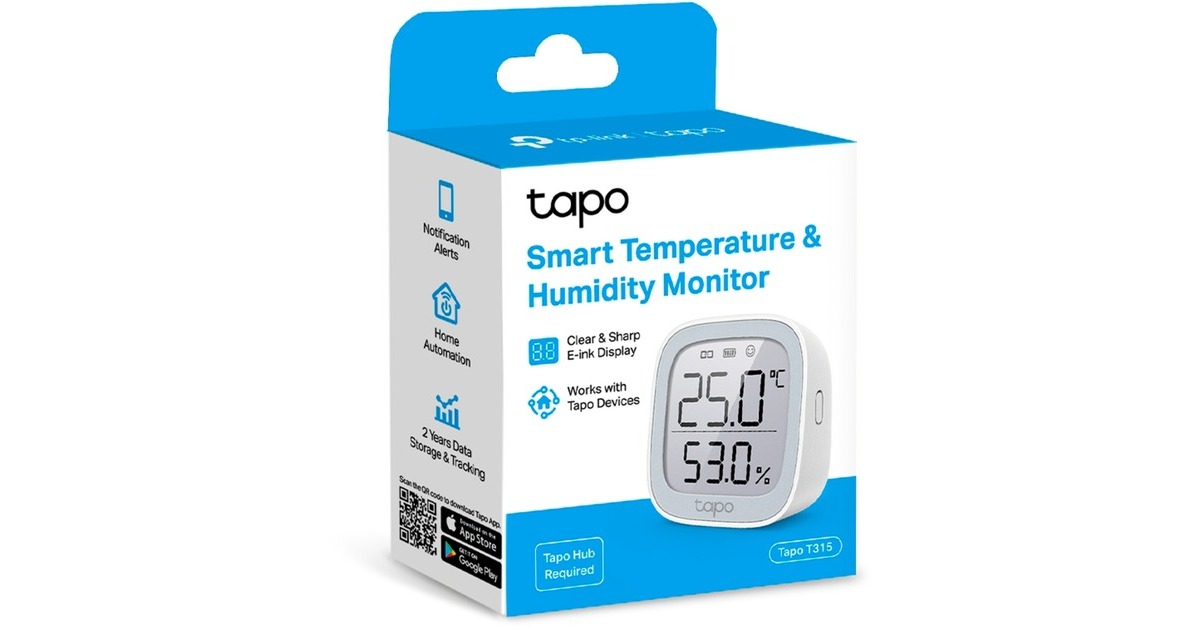 Test et avis sur le capteur de température et d'humidité TP-Link Tapo T315  - Tech Advisor