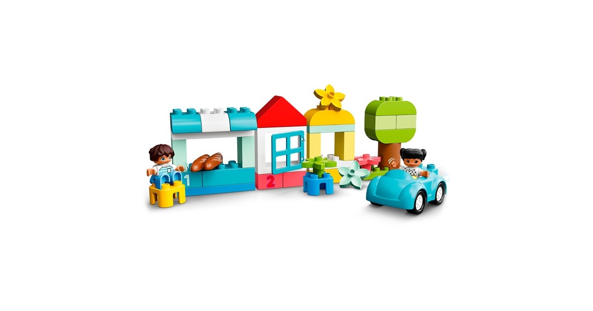 LEGO DUPLO LOT 100 PIECES BRIQUES , animaux, personnages, BRICKS BLOCKS  SCHOOL EUR 9,00 - PicClick FR