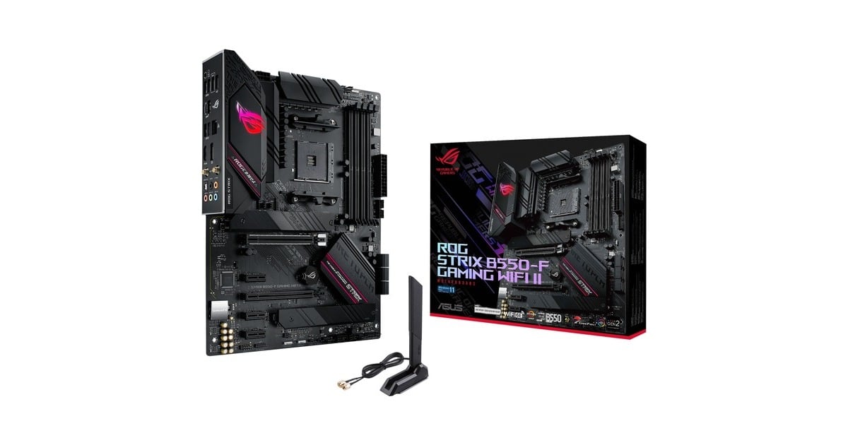 ASUS ROG STRIX B550-F GAMING WI-FI II carte mère socket AM4 Noir