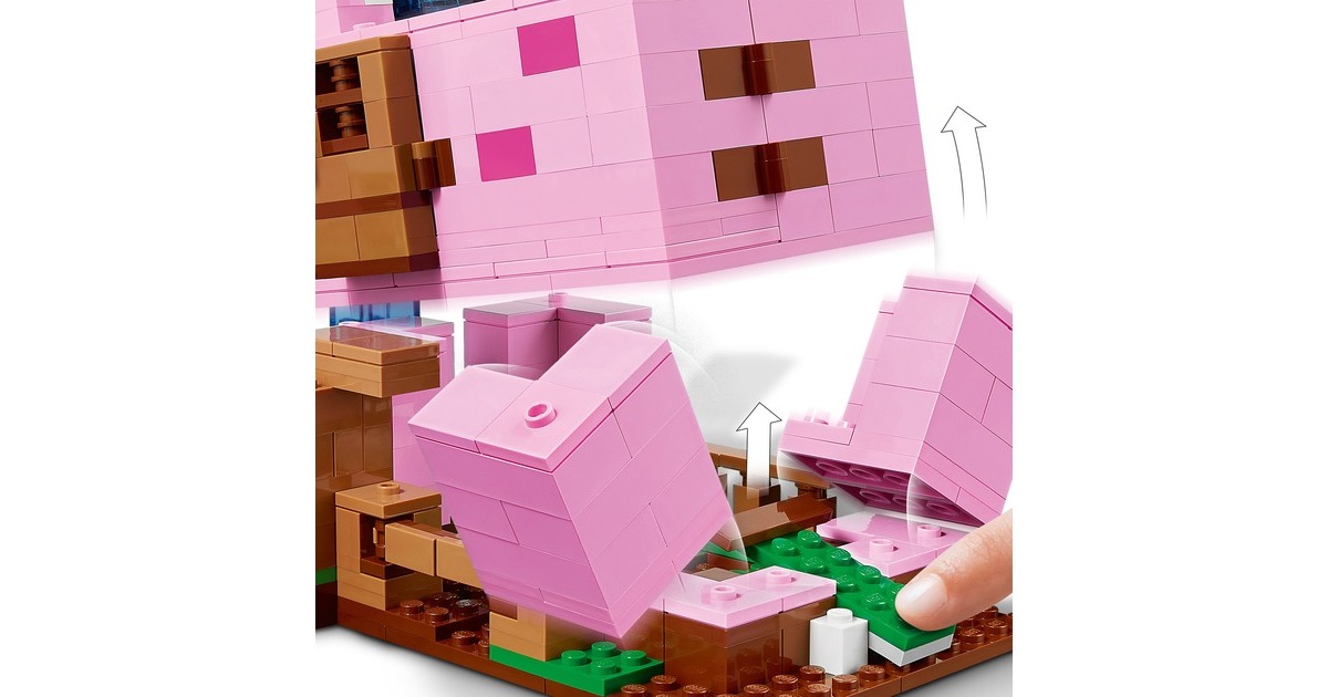 Lego®minecraft 21170 - la maison cochon, jeux de constructions & maquettes