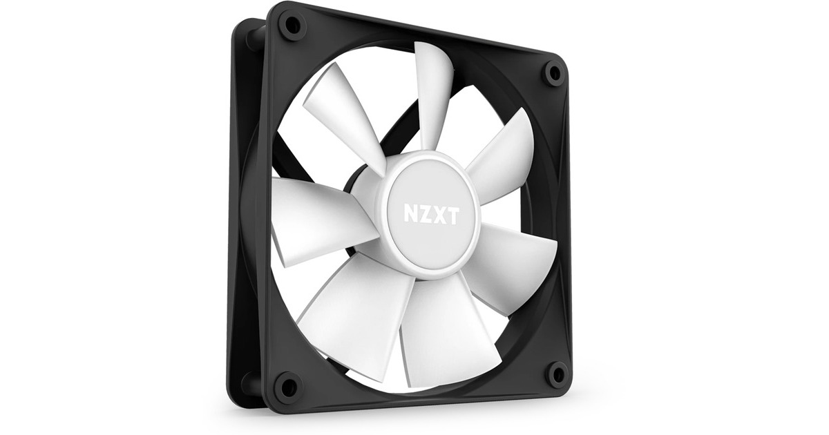 NZXT F120 RGB Core Triple pack, Ventilateur de boîtier Noir, 3x ventilateur  RGB, avec contrôleur