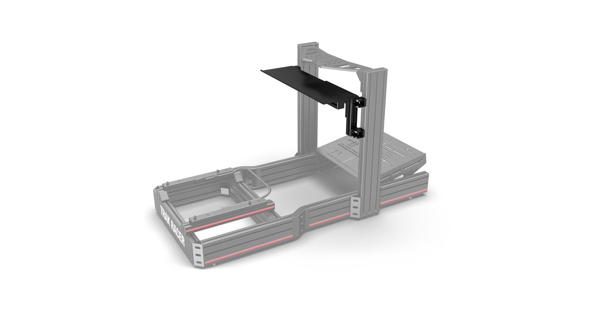 Trak Racer Plateau de table avec support pivotant, Montage Noir