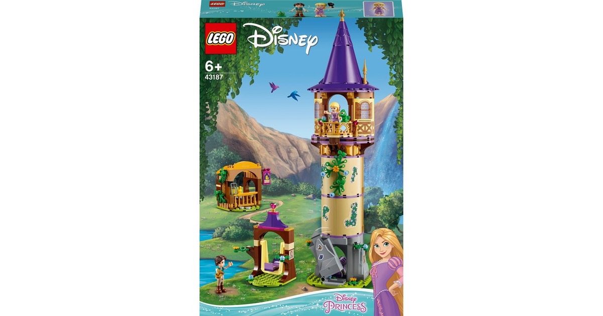 LEGO Disney Princesse : Ensemble de Jeux de construction La tour de  Raiponce (43187) Toys