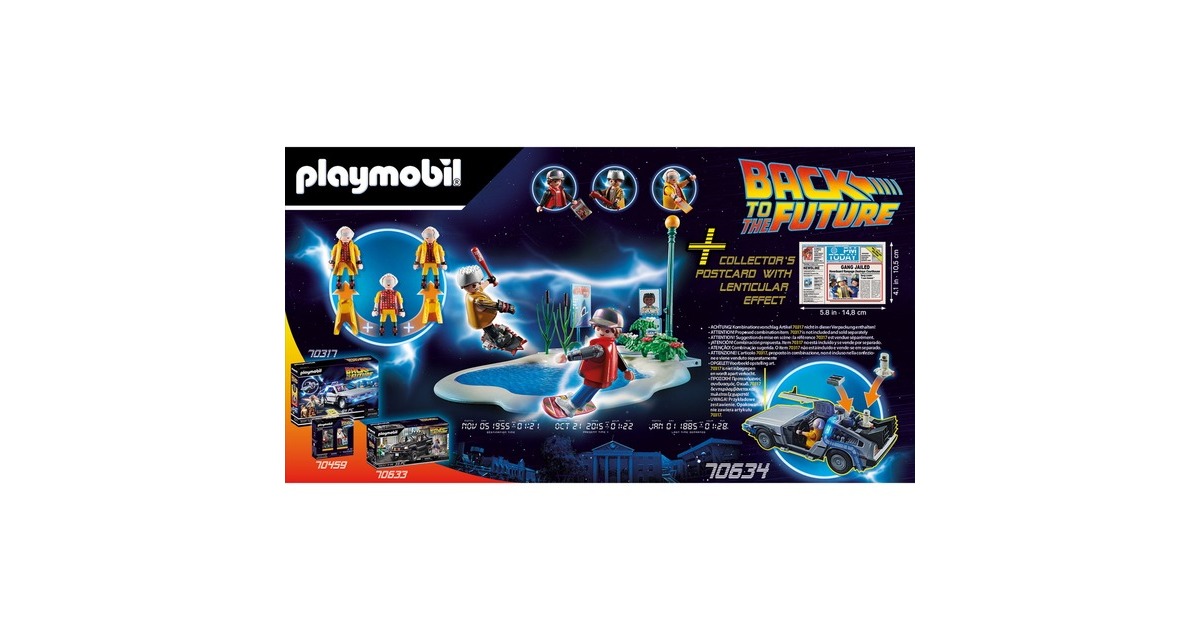 PLAYMOBIL Back to the Future - Partie II - Course d'hoverboard