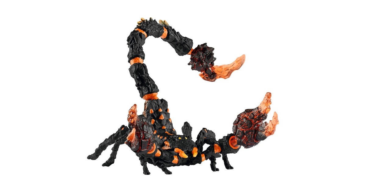 Figurine Schleich Eldrador Creatures - Scorpion De Lave - Pièces Mobiles - Dès 7 Ans - 70142