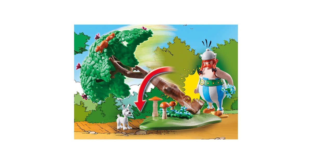 PLAYMOBIL Asterix - La chasse au sanglier, Jouets de construction
