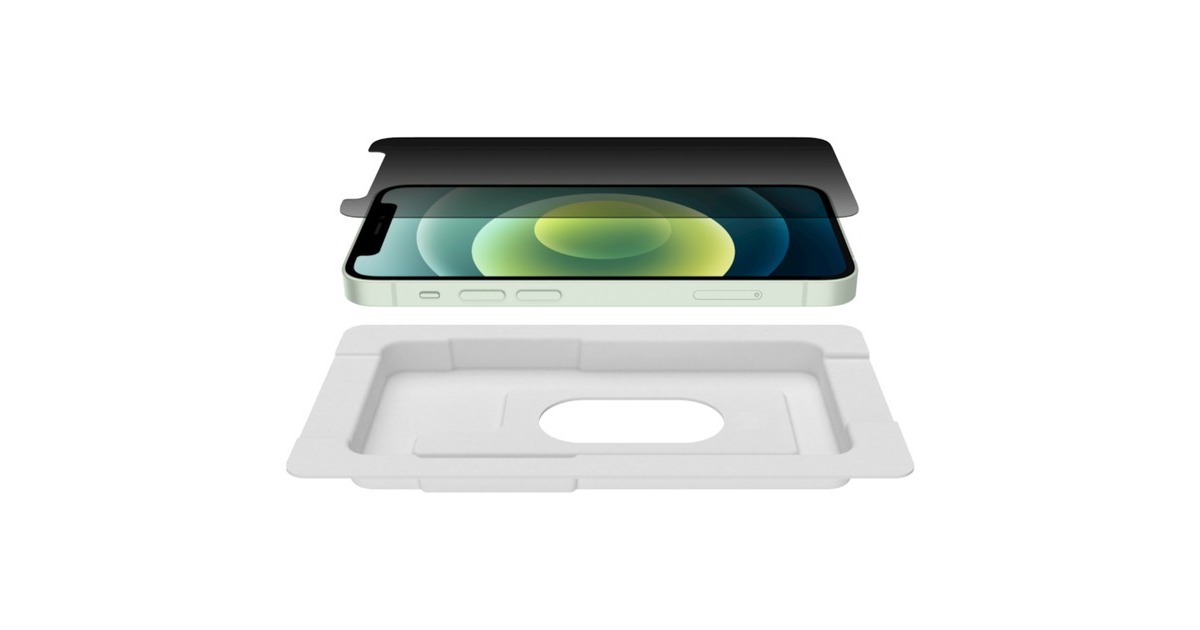 Belkin Protection d'écran antimicrobienne Tempered Glass pour iPhone 13  mini - Protection d'écran Belkin sur