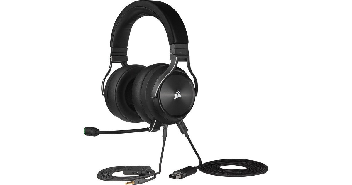 Corsair Virtuoso RGB Wireless XT casque gaming over-ear Noir Corsair Virtuoso RGB Wireless XT casque gaming over-ear Noir