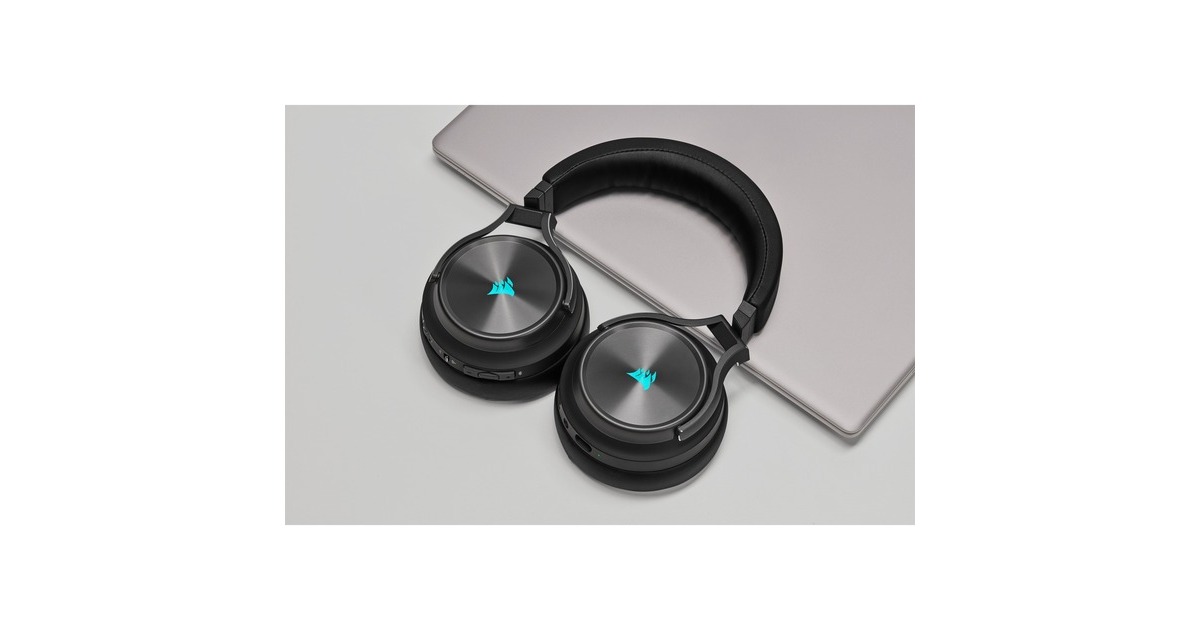 Corsair Virtuoso RGB Wireless XT casque gaming over-ear Noir Corsair Virtuoso RGB Wireless XT casque gaming over-ear Noir