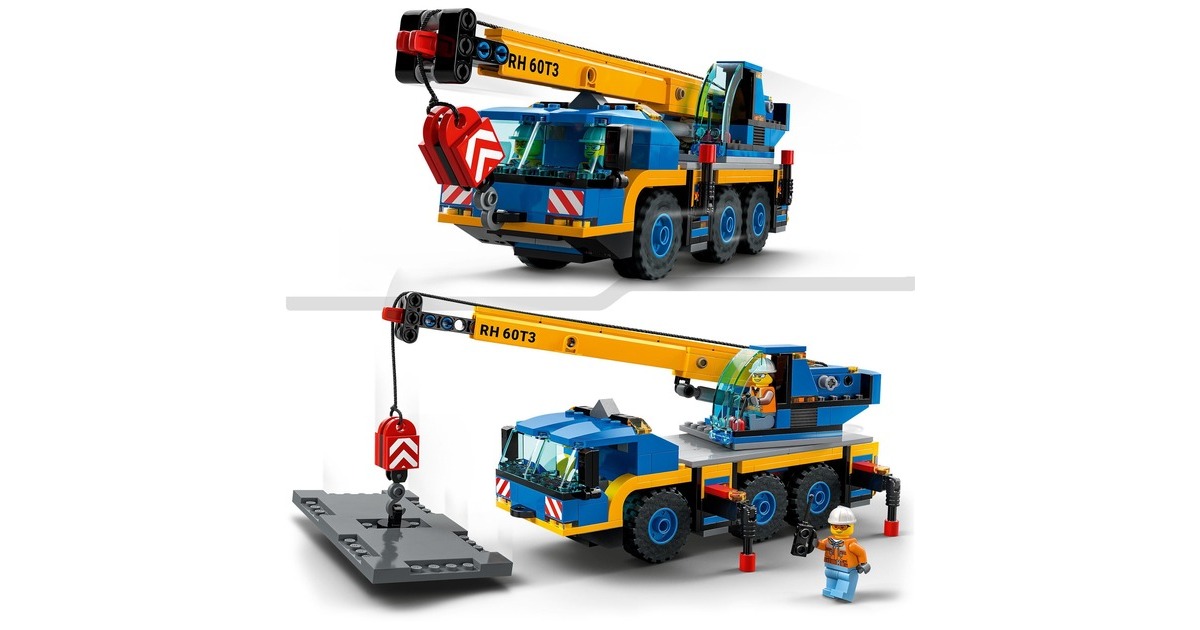 LEGO City La grue mobile 60324 Ensemble de construction (340