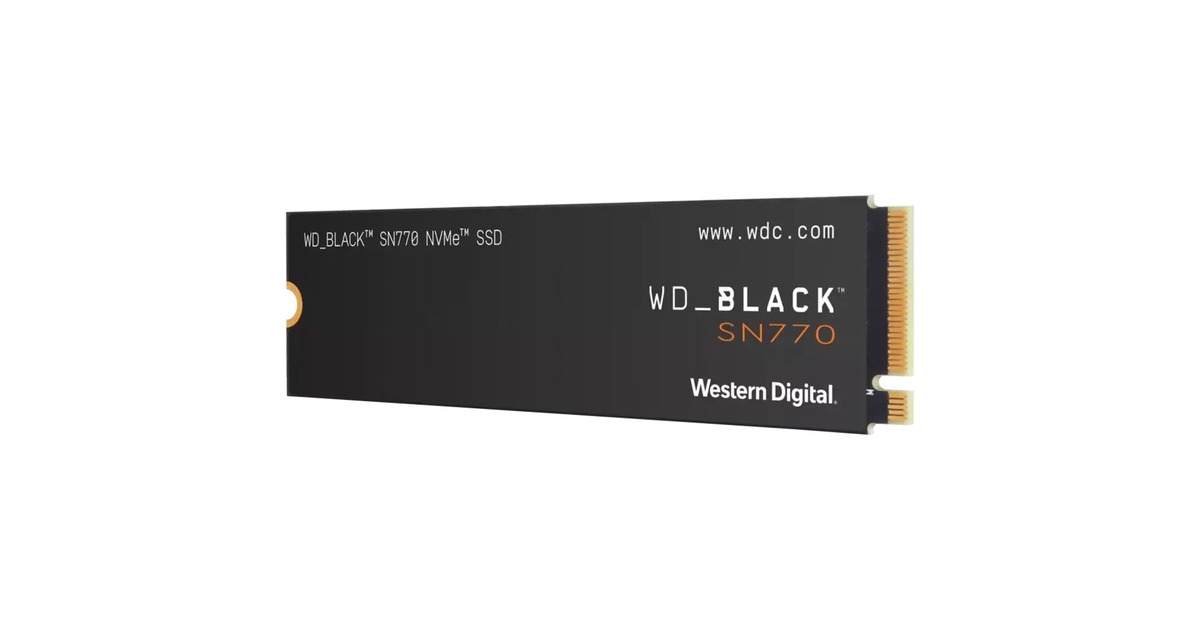 WESTERN DIGITAL WD Black SN770 M.2 2280 NVMe - 2To - WDS200T3X0E moins cher  