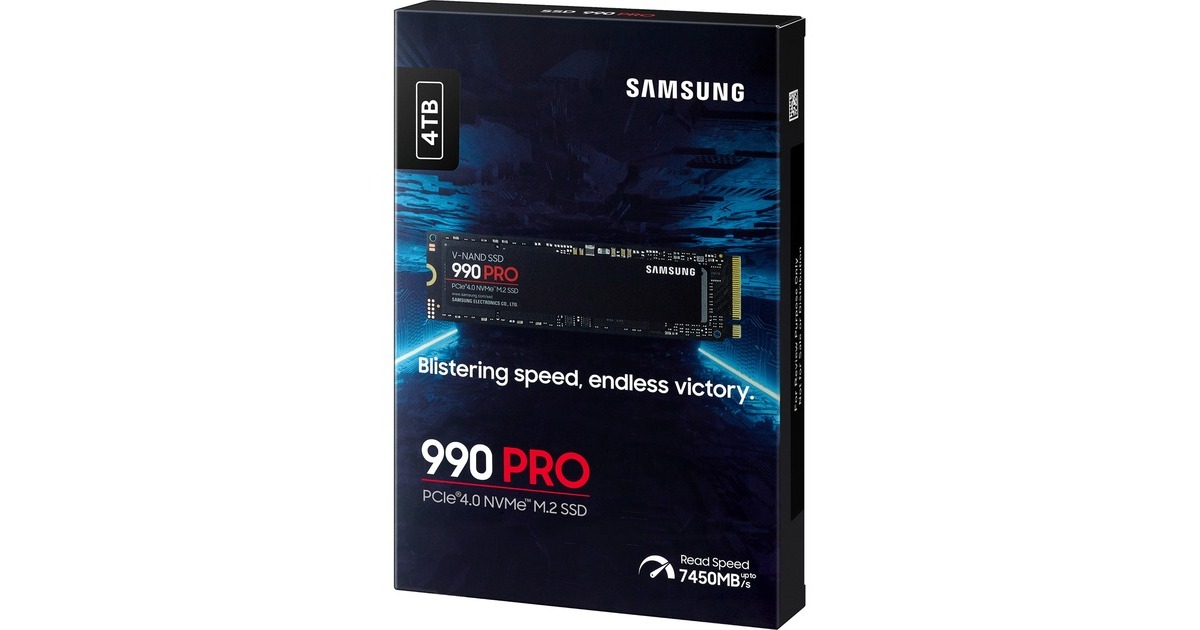 Samsung sur le point de lancer un SSD 990 Pro de 4 To ! 