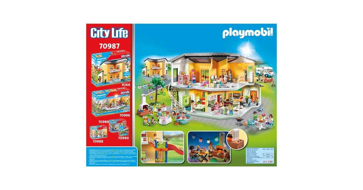 Soldes Playmobil Espace détente avec piscine (70987) 2024 au