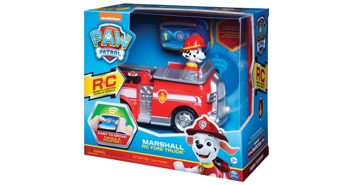 voiture télécommandée paw patrol