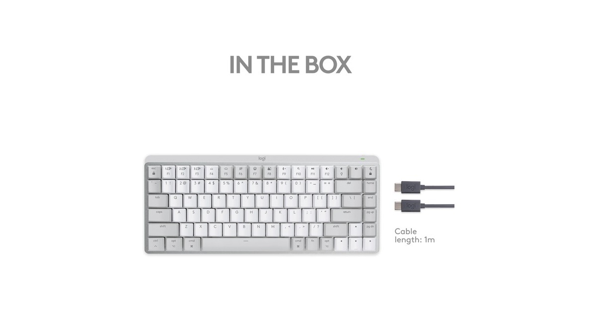 Clavier Logitech MX Mechanical Mini pour Mac Clavier Sans Fil