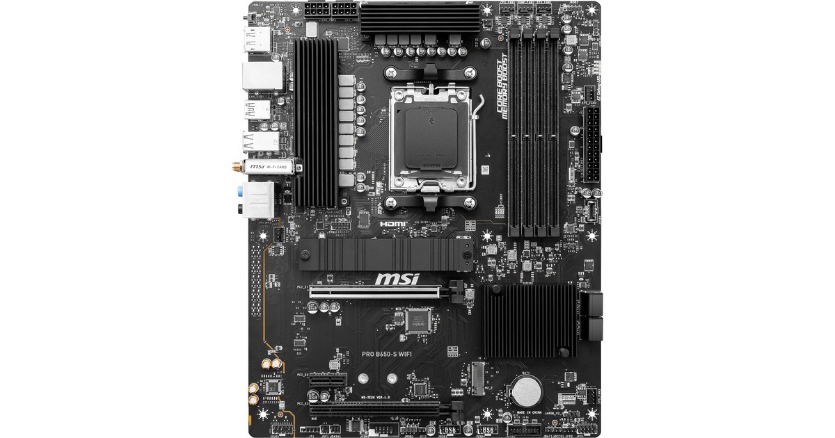 MSI PRO B650-P WIFI carte mère AMD B650 Emplacement AM5 ATX
