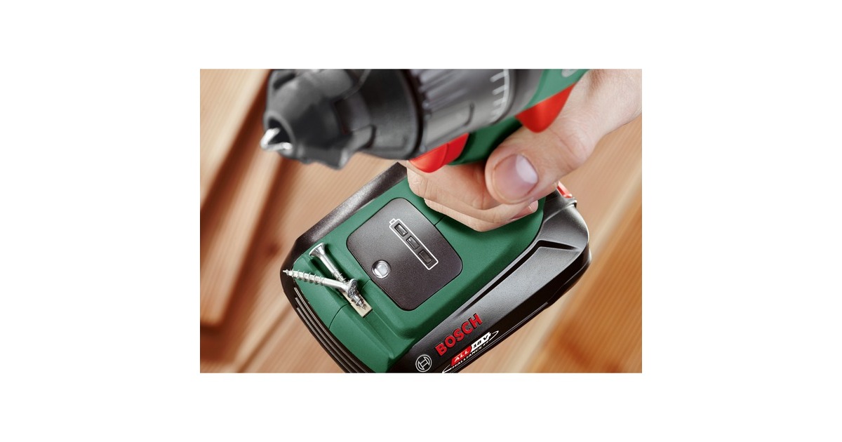 Bosch Visseuse-perceuse batterie AdvancedDrill 18 batterie 2,5 Ah 3 embouts