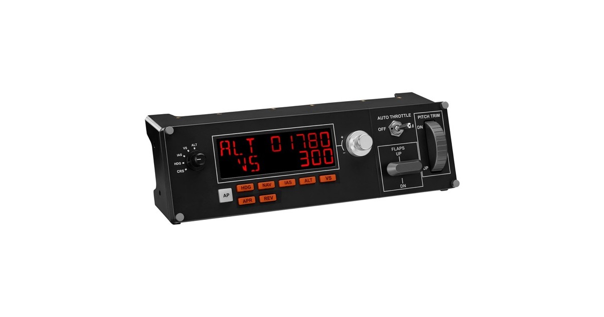 Logitech G Pro Flight Multi Panel - USB Autopilot Control For Flight Simulators