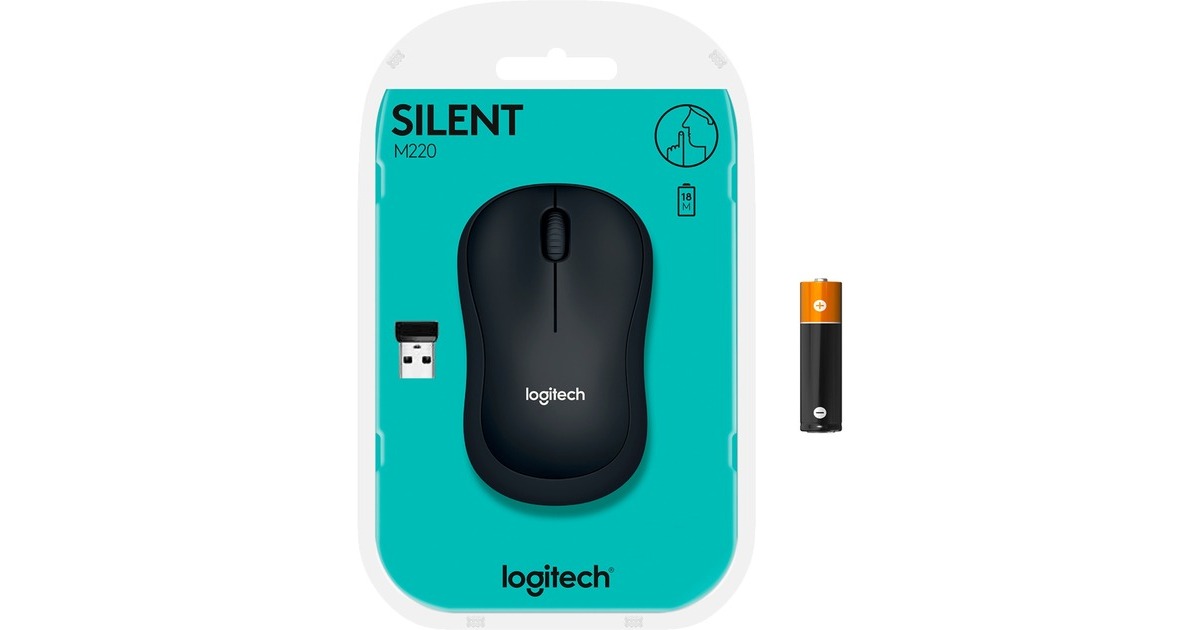 Logitech M220 Souris mobile silencieuse sans fil Bleu : :  Électronique