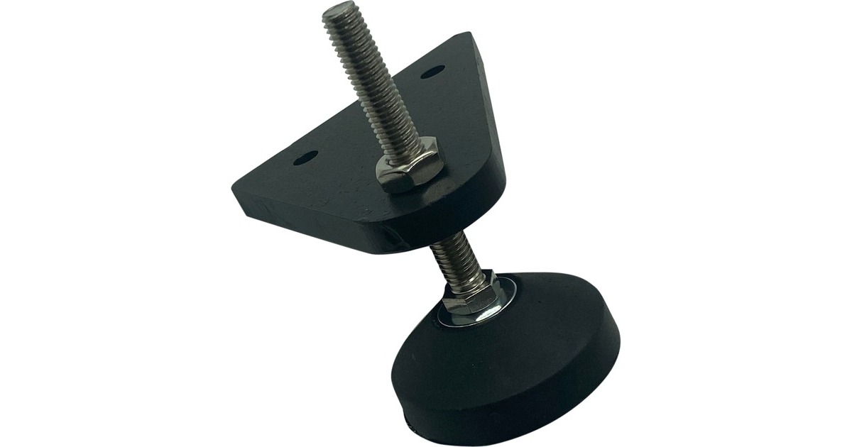 Pieds Stabilisateurs Pour Caravane SUNXUE - Lot De 2 + Rocker | Hauteur 350 Mm, Acier Galvanisé | Capacité 1000 Kg