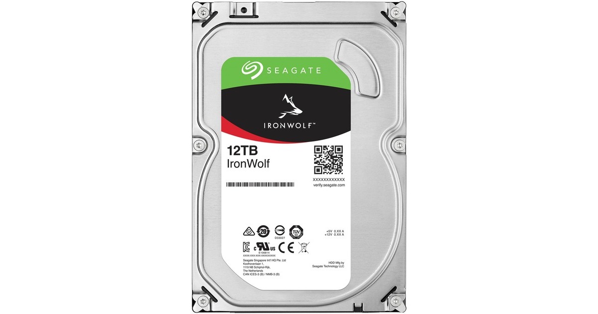 Seagate IronWolf 12 To (ST12000VN0008) - Disque dur interne - LDLC