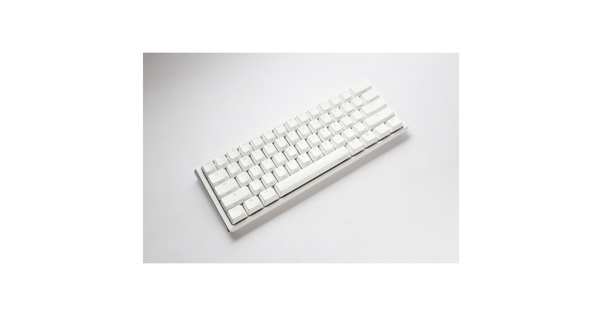 Ducky One 3 Classic Pure White TKL, clavier Blanc, Layout États-Unis,  Cherry MX Red, LED