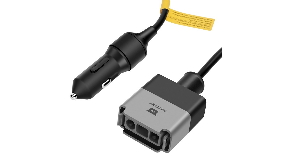 ECOFLOW Câble de connexion pour chargeur de voiture, micro-onduleur >  Powerstation RIVER 2 Noir