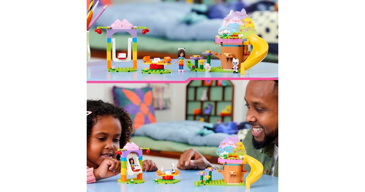 Lego Gabby et la maison magique - La fête au jardin de Fée Minette, Jouets  de construction 10787
