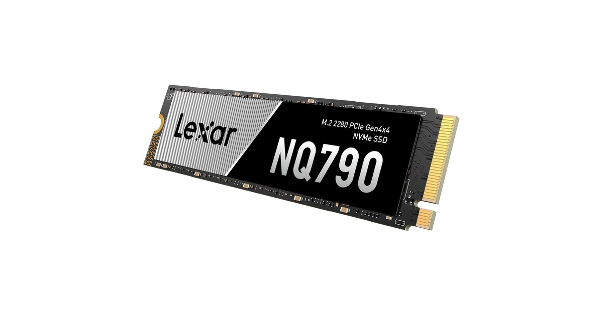 SSD Lexar EQ790 2To NVMe PCIe Gen4 - Vitesse 7000 Mo/s Lecture - Compatible PC Et PS5 - Garantie 5 Ans